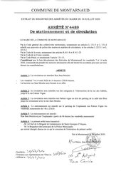 ARRÊTÉ N°4489 De stationnement et de circulation - Les Estivales 2020 - JPEG - 1004.6 ko
